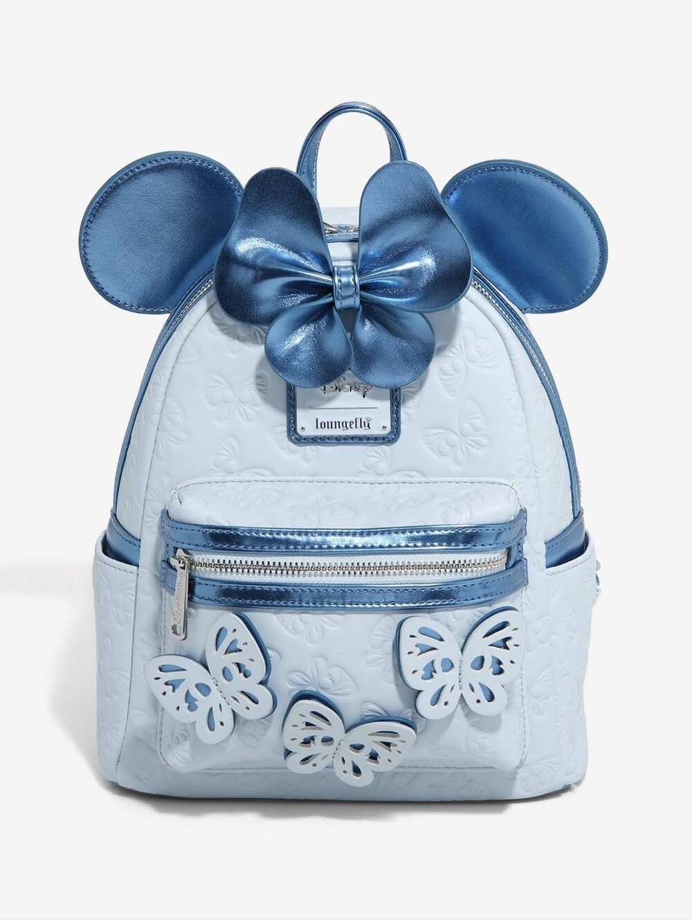 Loungefly Disney Minnie Mouse Blue Butterfly Mini Backpack